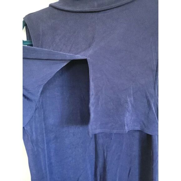 Chico's Travelers 2 L Open Vest Stretch Sleeveless Purple Slinky No Wrinkle - Picture 6 of 6